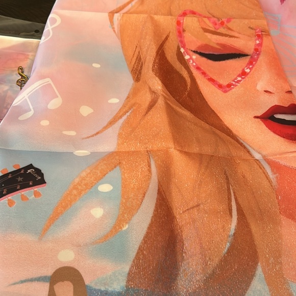 Taylor Swift Birthday Decoration Bundle With Fabric Wall Hanging & Garland - Picture 3 of 6